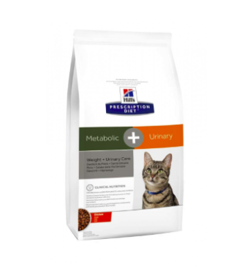 Храна за котка PD Cat Metab+Urinary при наднормено тегло и струвитни камъни