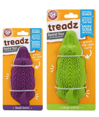 Дентална играчка за кучета Arm&Hammer Gator - със сода за борба с лошия дъх