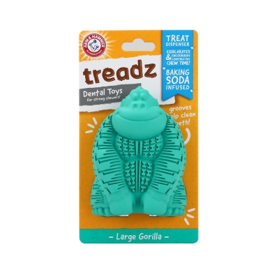 Дентална играчка за кучета Arm&Hammer Gorilla - със сода за борба с лошия дъх
