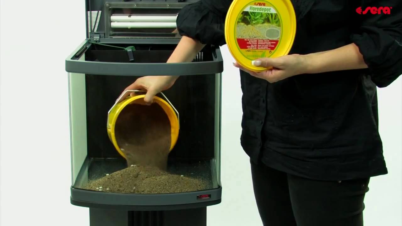 Напълно оборудван аквариум sera  Biotop LED Cube&reg;  130 л