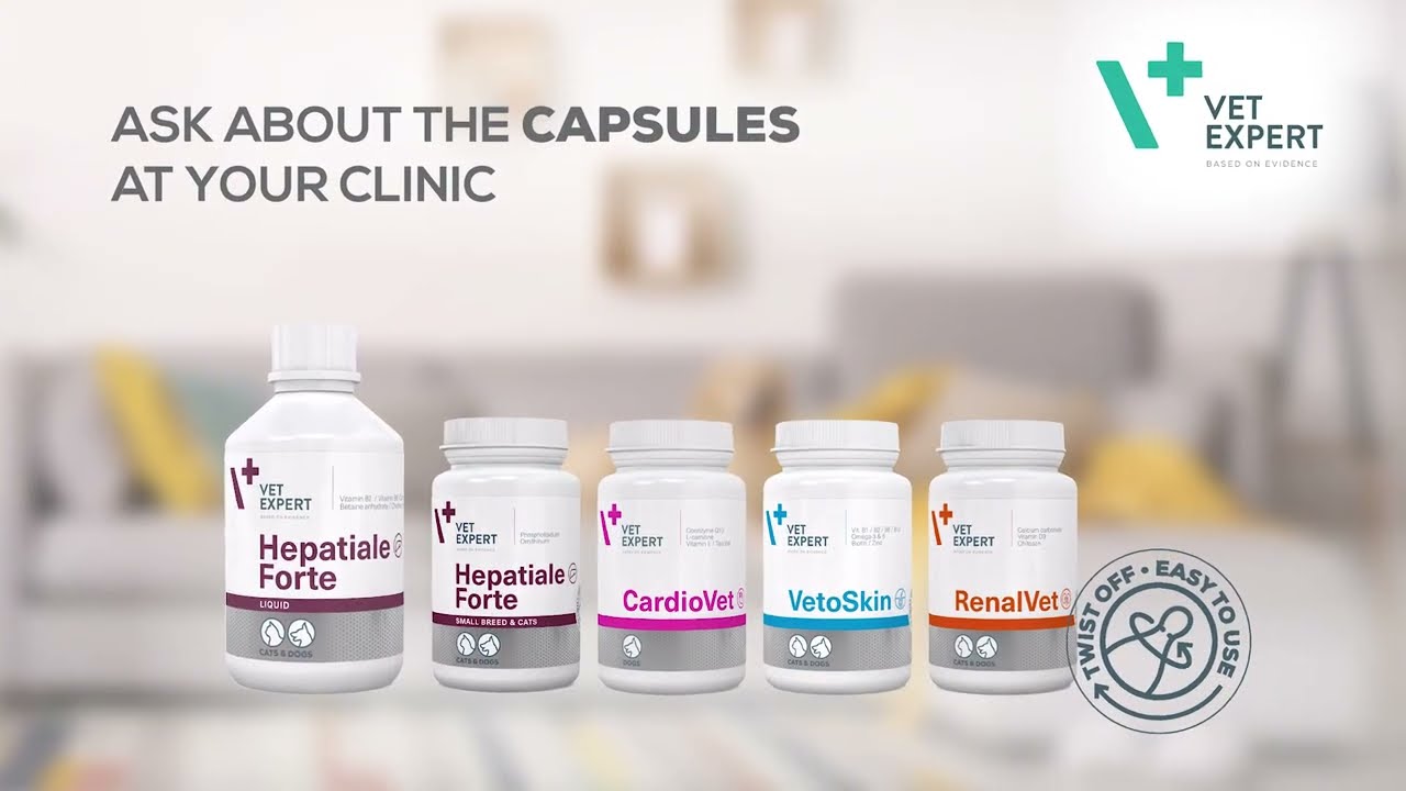 Vet Expert Multivitamin - мултивитамини за кучета и котки, за укрепване и стимулиране на имунната система, 30 капсули