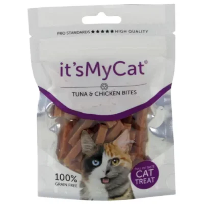 It's My Cat хапки с пилешко и риба тон, 50 г, Брой
