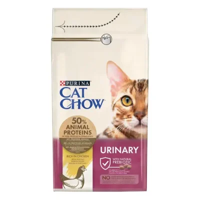 PURINA CAT CHOW Urinary Tract Health с Naturium - суха гранулирана храна за котки, с пилешко месо