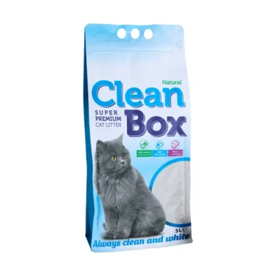 Clean Box Super Premium котешка постелка 5 л натурал / 4 бр. СТЕК