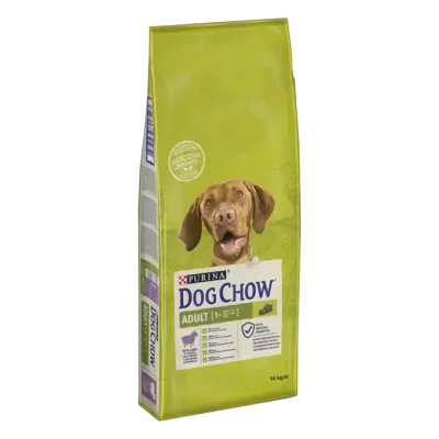 PURINA DOG CHOW ADULT - суха гранулирана храна за кучета, с агнешко месо