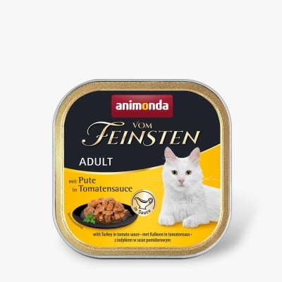 animonda Vom Feinsten Cat - пастет за котки, месни хапки в сос, различни вкусове, 100 г	