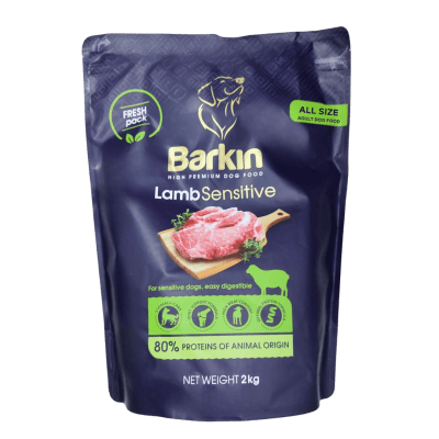 Barkin High Premium храна за кучета с агне, 2 кг, Брой