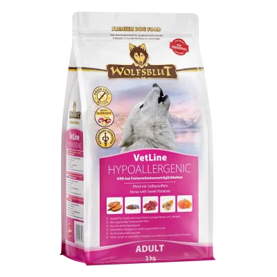 Wolfsblut Hypoallergenic - хипоалергенна храна за кучета с конско месо, моно-протеин