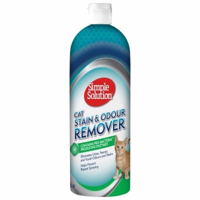 Simple Solution Stain&Odour Remover - ензимен препарат против петна и миризми, 1 л, Брой