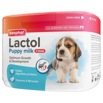 beaphar Lactol - премиум сухо мляко за подрастващи и новородени кученца