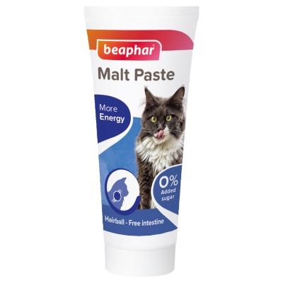 beaphar малцова паста с важните за козината Omega 3 & Omega 6, 25 г