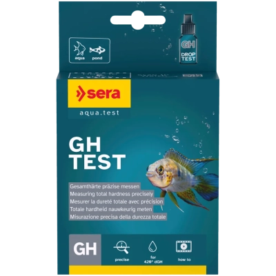 sera gH-Тест - за определяне на общата твърдост на водата, 15 мл