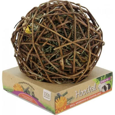ESVE Hooibal - върбова топка с ливадно сено и невен, 14 см