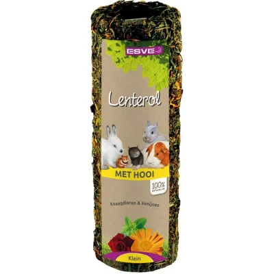 ESVE Lenterol - допълваща храна за зайци и гризачи, пролетна ролка/тунел микс от семена, 20 см