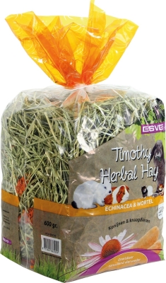 ESVE Timothy Hay - сено от тимотейка с ехинацея и моркови, 600 г