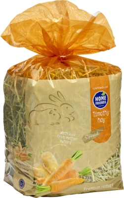 Homefriends Timothy - сено от тимотейка с моркови и пащърнак, 600 г
