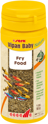 sera Vipan Baby Nature - храна на микро люспи за млади рибки