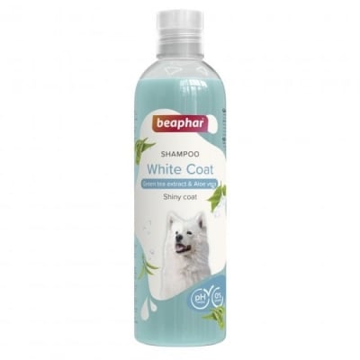 Beaphar Shampoo White Coat - шампоан за кучета с бяла козина, с алое вера, 250 мл