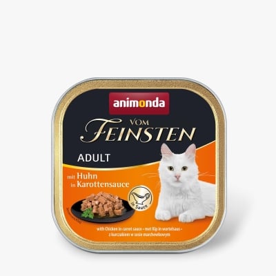 Vom Feinsten Cat Пастет с пилешко месо и сос моркови - 100 г / 3034963, Брой