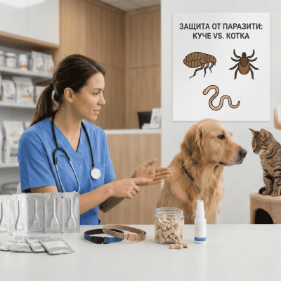 Наръчник на противопаразитните продукти за 2026 година: Как да изберем правилния продукт за кучето и котката?