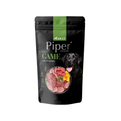 Piper Adult Dog - паучове за кучета, с високо съдържание на месо, различни вкусове, 10х150 г