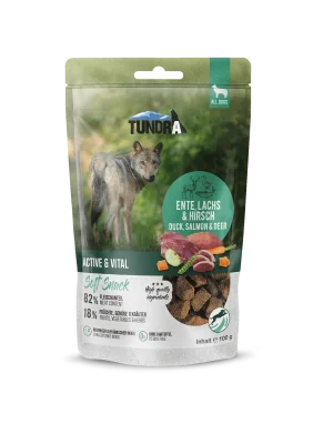 Tundra Snacks - меки функционални лакомства за кучета, без зърнени храни