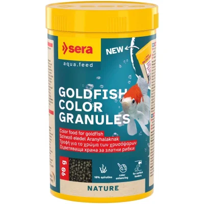 sera Goldfish Color Granules - храна на гранули за златни рибки, оцветяваща, с 10% спирулина