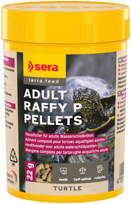 sera Raffy P Pellets - гранулирана храна за водни костенурки