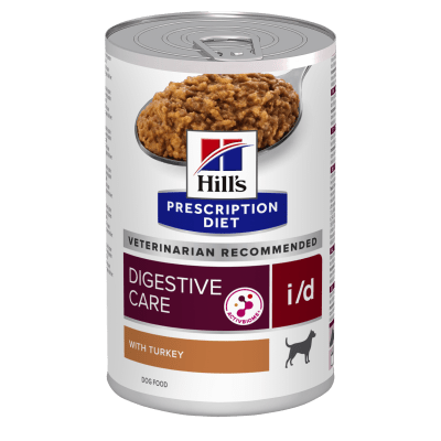 Hill's Prescription Diet Canine i/d консерва AB+ - консервирана храна за кучета, при повръщане, диария или след операция