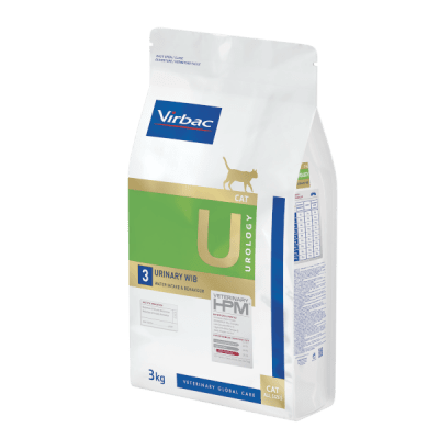 Virbac VETERINARY HPM DIET Cat Urology Urinary WIB - диетична храна за котки с идиопатичен цистит и превенция и контрол на струвитни и оксалатни камъни 1.5 кг