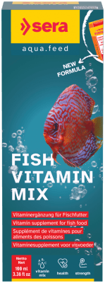 Fish Vitamin Mix - витамини за риби в сладководен и соленоводен аквариум, 15 мл