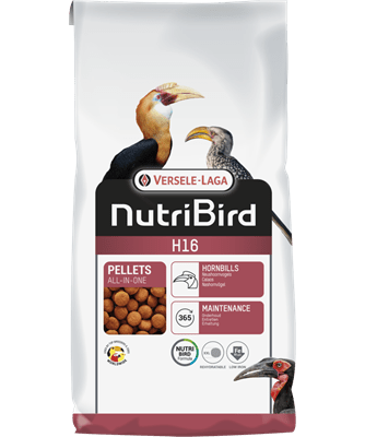 Versele-Laga NUTRIBIRD H16 - пълноценна екструдирана храна за птица Носорог