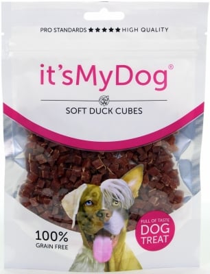 Its My Dog Duck Soft Cubes Grain Free - меки кубчета патешко 85 г, без зърно, Брой