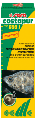 sera Costapur F - прапарат за вода срещу едноклетъчни кожни паразити, 50 мл