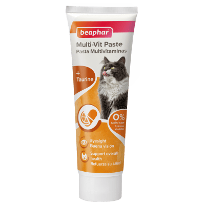 Beaphar Multi Vitamin Paste Cat - мултивитаминна паста за котки, 100 г