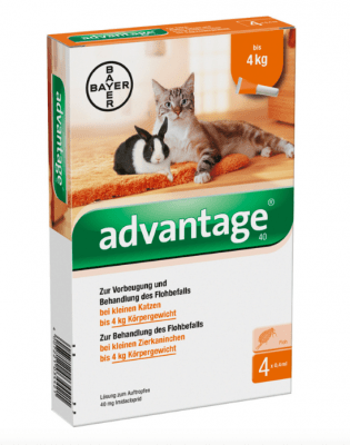 Bayer Advantage за котки до 4 кг