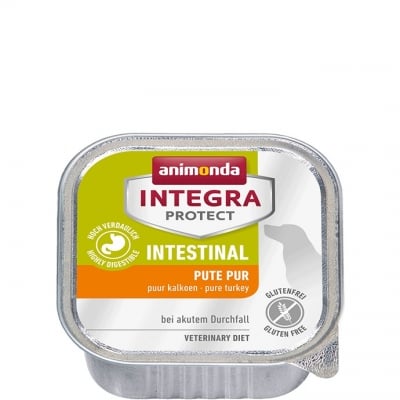 Лечебна храна за куче animonda Integra Intestinal за кучета с храносмилателни проблеми с пуйка, 150 г