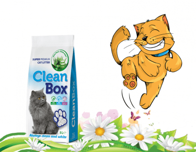 Clean Box - винаги чиста и бяла котешка тоалетна