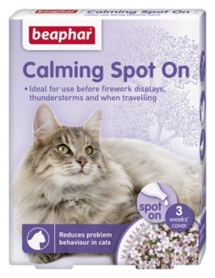 Beaphar &ndash; Calming Spot On &ndash; успокояващи пипети за котки, 3 бр