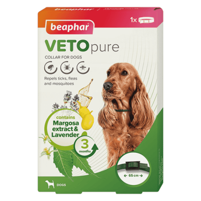beaphar Veto Pure Bio Collar - репелентен нашийник за кучета