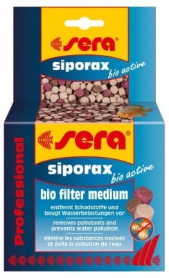 Биологичен филтърен материал Sera Siporax Bio Active Professional с добавени активиращи бактерии