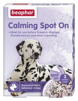 Beaphar Calming Spot On - успокояващи капки за кучета, 3 пипети в опаковка
