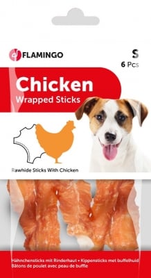 Chick'n wrap stick солети обвити с пилешко месо от Flamingo