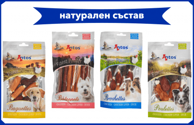 Поглезете лаещия приятел с вкусно лакомство от Antos