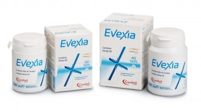Evexia - хранителна добавка с конопено масло CBD / hemp oil, 20 табл.