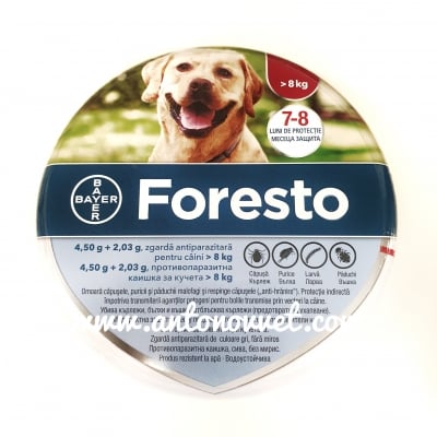 Форесто 70 см | Foresto каишка против паразити за големи кучета