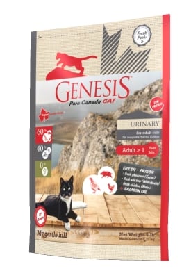 Храна за котка Genesis Pure Canada My Gentle Hill Urinаry за израснали с чувствителен уринарен тракт
