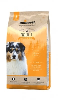 Храна за кучета Chicopee Classic Nature Adult с пиле и ориз над 12 месеца