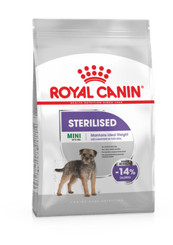 Royal Canin CCN Mini Sterilised - храна за кастрирани кучета от мини породи над 10 месеца
