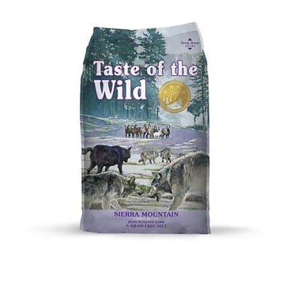 Храна за кучета Taste of the Wild Sierra Mountain Canine - с агне, 12.2 кг